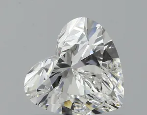 0.7ct HEART F VVS2 Natural diamond