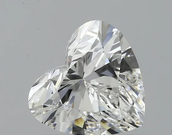 0.7ct HEART F VVS2 Natural diamond