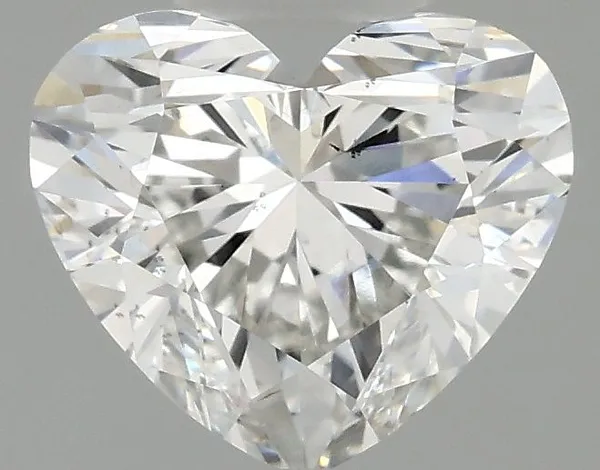 0.99ct HEART F VS2 Lab diamond