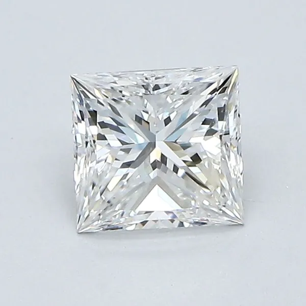 1.01ct PRINCESS F VS1 Natural diamond