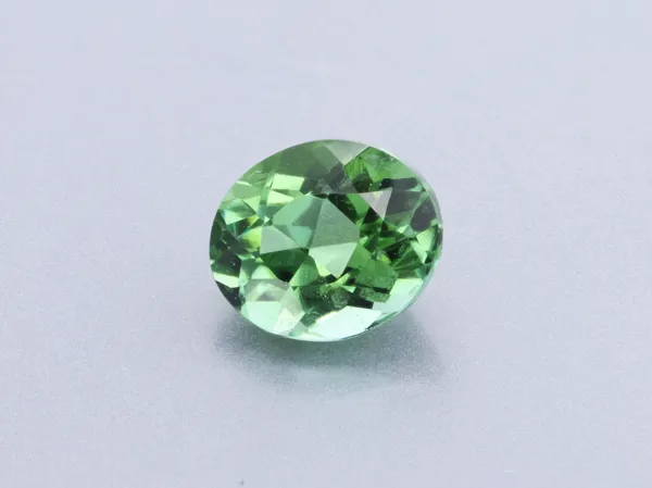 0.31ct Green Tourmaline, Oval cut gemstone
