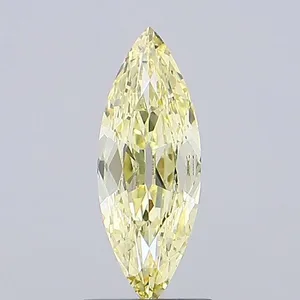 1.01ct MARQUISE Fancy Yellow VS1 Coloured Lab diamond