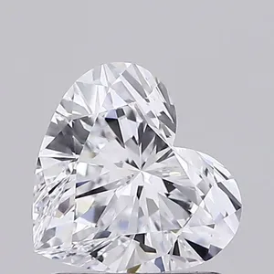 1.08ct HEART D VVS2 Lab diamond