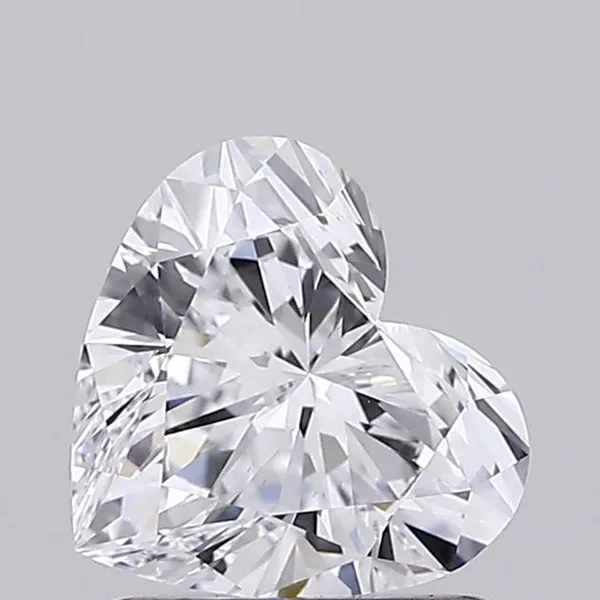 1.08ct HEART D VVS2 Lab diamond