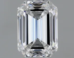 0.37ct EMERALD E VVS1 Natural diamond