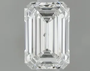 0.6ct EMERALD E SI1 Natural diamond