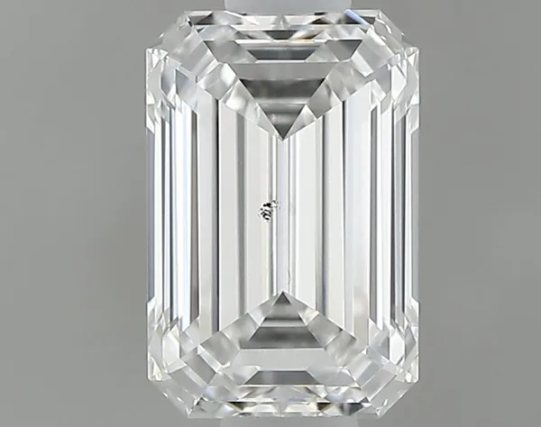 0.6ct EMERALD E SI1 Natural diamond