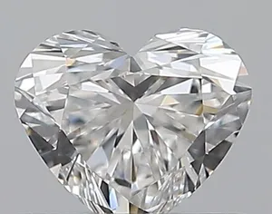 0.4ct HEART F VS1 Natural diamond