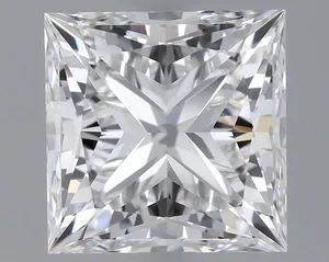 1.01ct PRINCESS G VVS1 Natural diamond