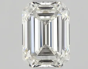 0.6ct EMERALD H VVS1 Natural diamond