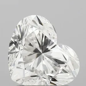 1.36ct HEART F VVS2 Lab diamond