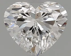 0.9ct HEART F SI1 Natural diamond