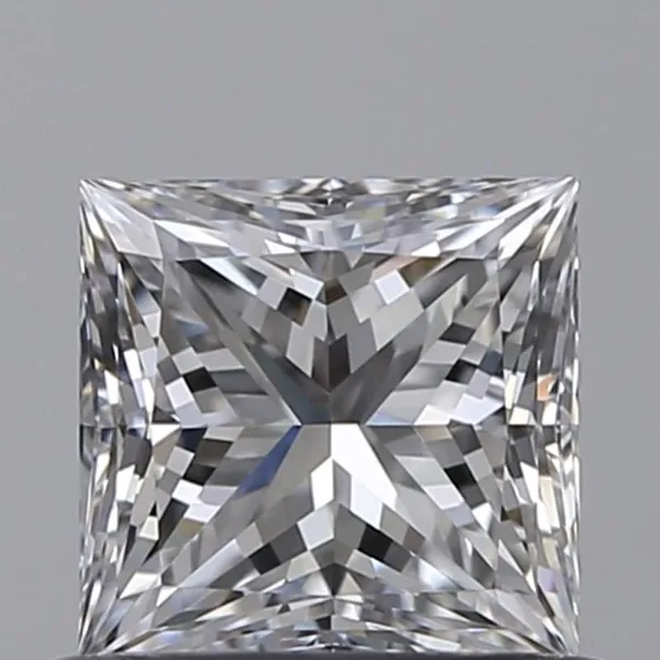 0.63ct PRINCESS D IF Natural diamond
