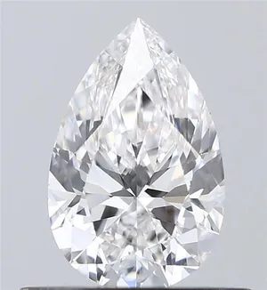 0.52ct PEAR F FL Natural diamond
