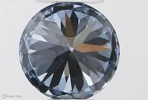 0.33ct ROUND Fancy Vivid Blue IF Coloured Lab diamond