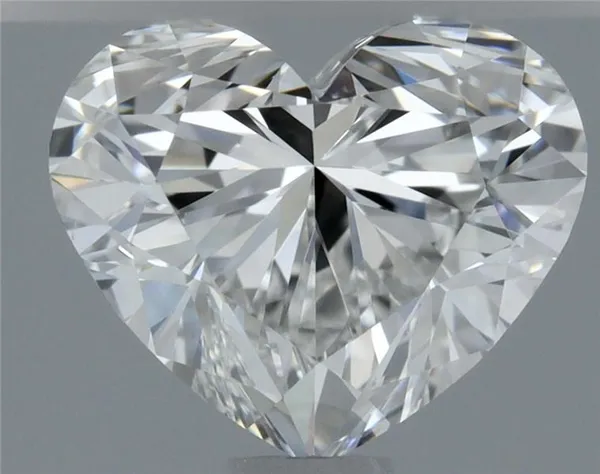 0.9ct HEART F VS2 Natural diamond