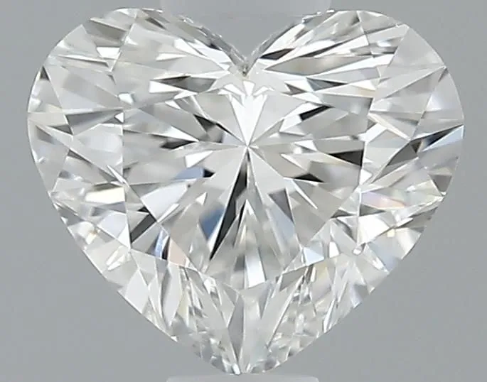 0.52ct HEART F VS2 Natural diamond