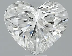 0.52ct HEART F VS2 Natural diamond
