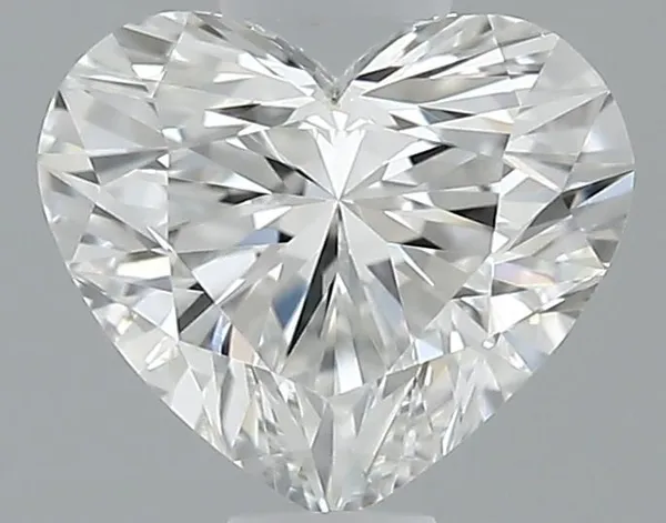 0.52ct HEART F VS2 Natural diamond