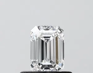 0.53ct EMERALD D VVS2 Lab diamond