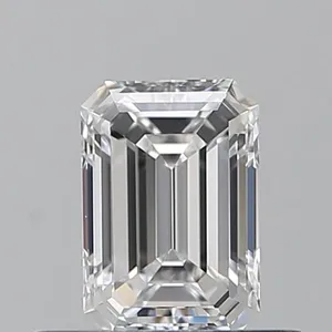 0.51ct EMERALD D VVS2 Natural diamond