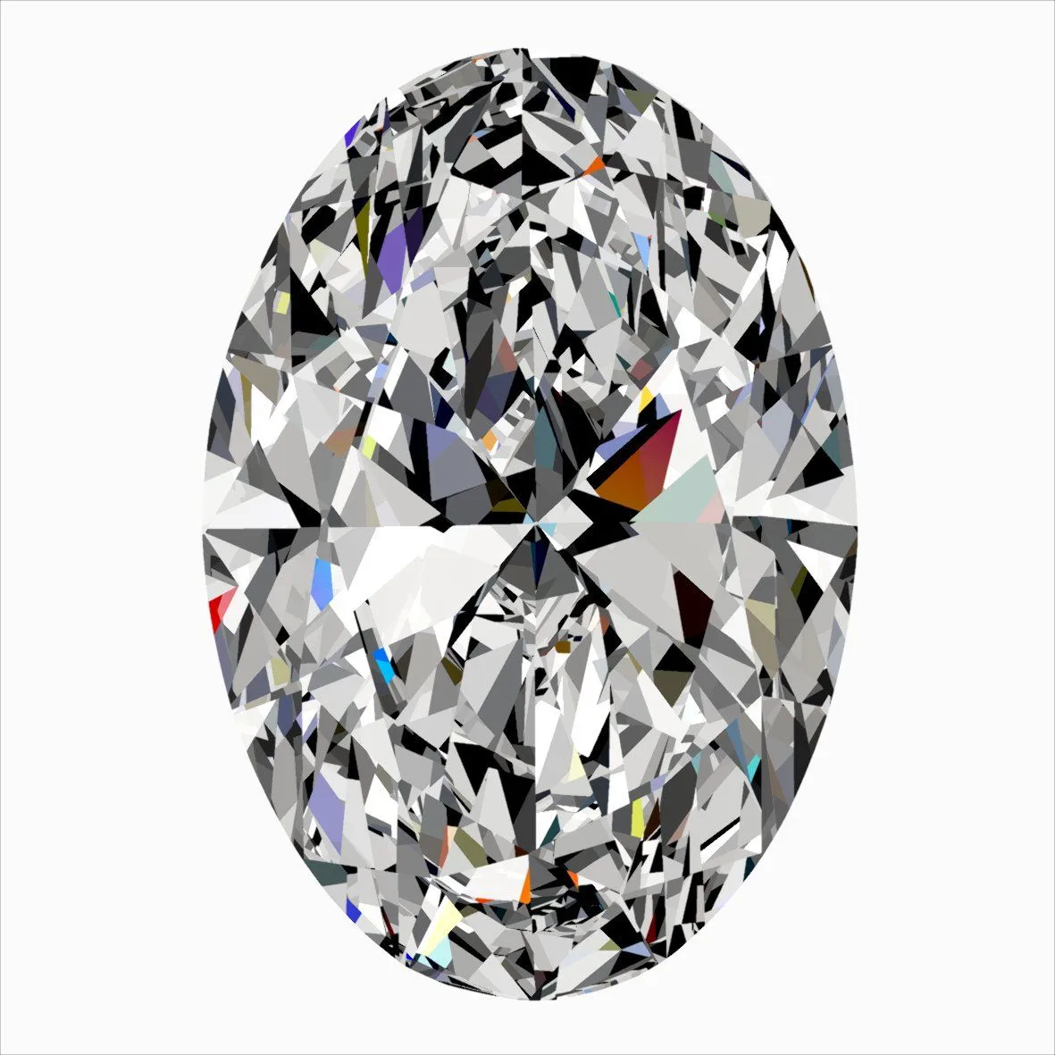 0.36ct OVAL G SI1 Natural diamond