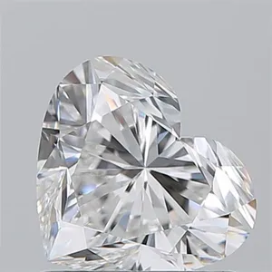 1.02ct HEART F VVS2 Natural diamond