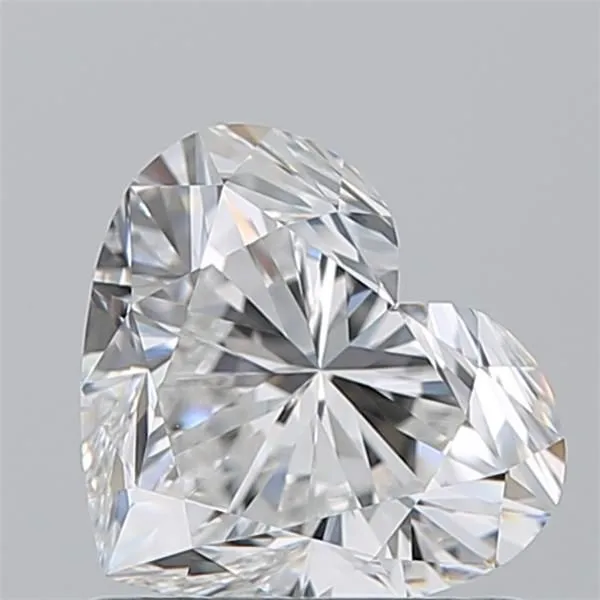 1.02ct HEART F VVS2 Natural diamond