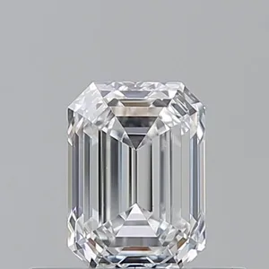 0.5ct EMERALD D VVS2 Natural diamond