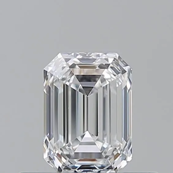 0.5ct EMERALD D VVS2 Natural diamond
