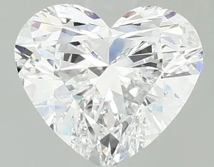 1.24ct HEART D VVS1 Lab diamond