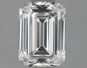 0.73ct EMERALD F VS1 Lab diamond