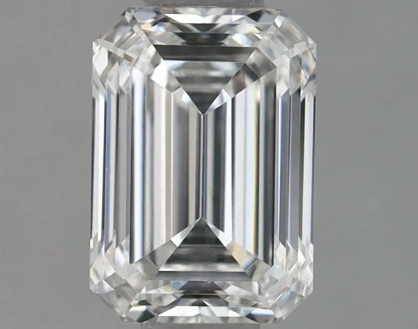 0.73ct EMERALD F VS1 Lab diamond