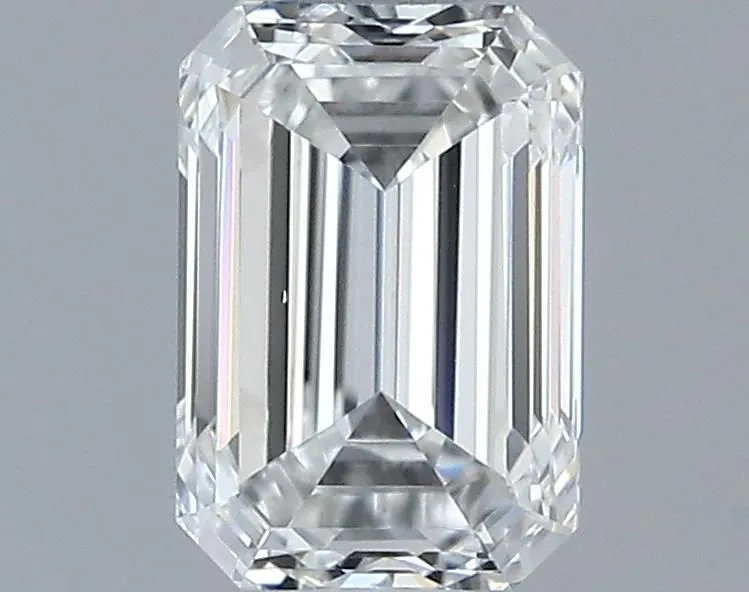 0.50ct EMERALD F VS1 Natural diamond