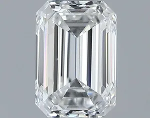 0.5ct EMERALD F VS1 Natural diamond