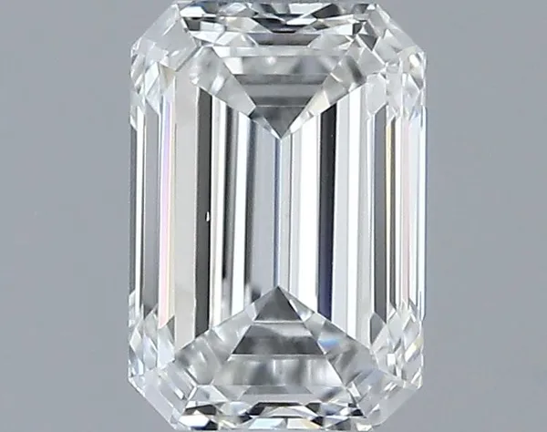 0.5ct EMERALD F VS1 Natural diamond
