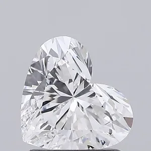1.08ct HEART E VVS2 Lab diamond