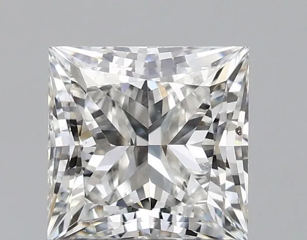 0.9ct PRINCESS G SI1 Natural diamond