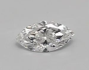0.38ct MARQUISE D VVS1 Lab diamond