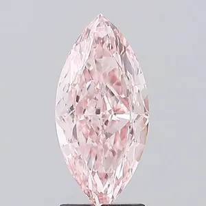 2.52ct MARQUISE Fancy Vivid Pink VS1 Coloured Lab diamond