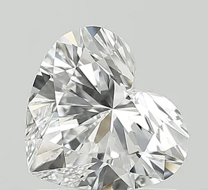 1.09ct HEART D VVS1 Lab diamond