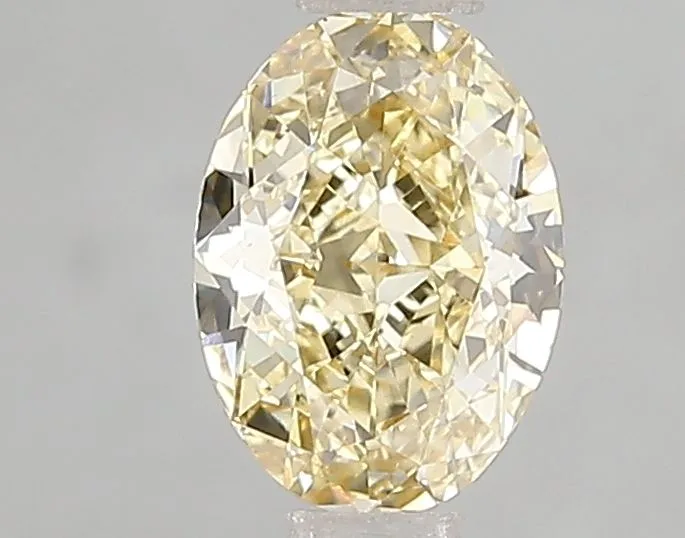 1.03ct OVAL Fancy Intense Yellow VS1 Coloured Lab diamond