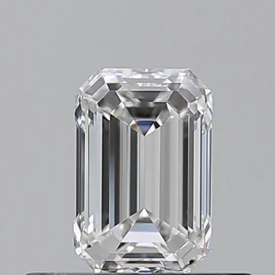 0.51ct EMERALD F IF Natural diamond