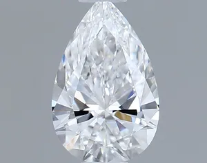 0.4ct PEAR D IF Natural diamond