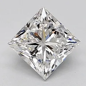 0.63ct PRINCESS F VS2 Natural diamond