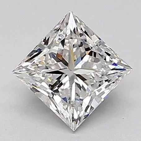 0.63ct PRINCESS F VS2 Natural diamond