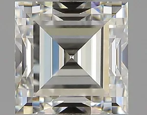 0.91ct PRINCESS H IF Natural diamond