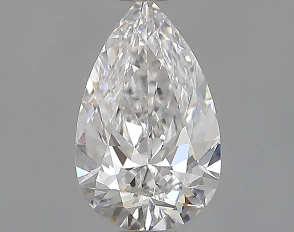 0.32ct PEAR D VS2 Natural diamond