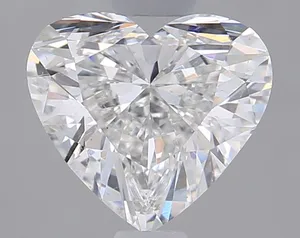 0.91ct HEART G SI1 Natural diamond