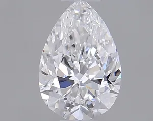 0.3ct PEAR D VVS1 Natural diamond